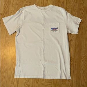 Vineyard Vines American Flag Fish Tee